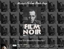 Tablet Screenshot of martinsfilmnoir.com